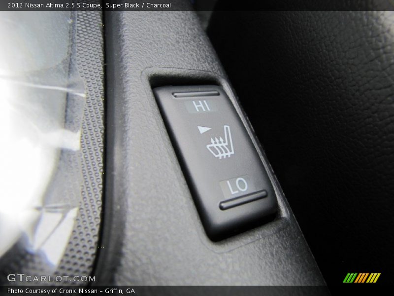 Super Black / Charcoal 2012 Nissan Altima 2.5 S Coupe