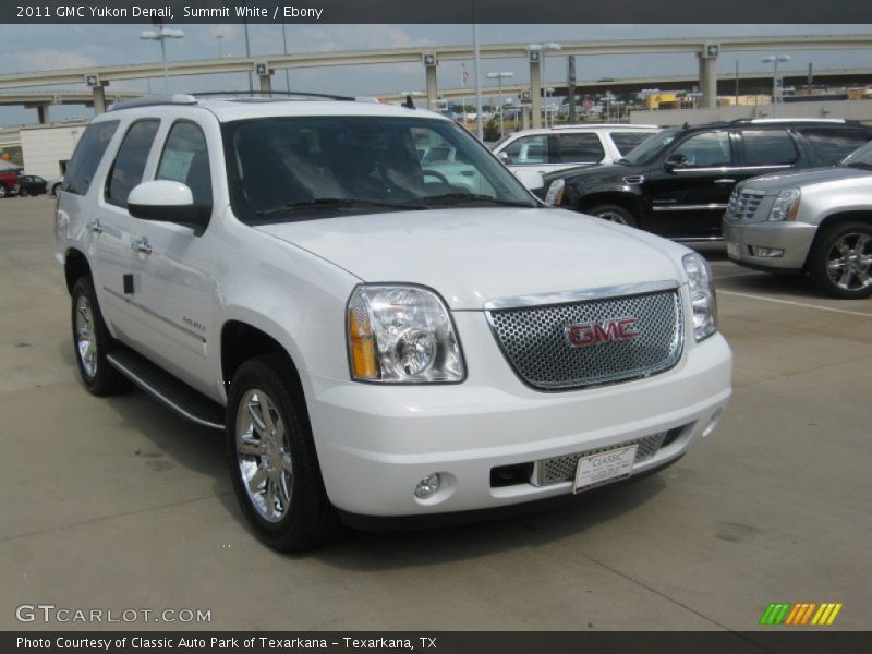 Summit White / Ebony 2011 GMC Yukon Denali