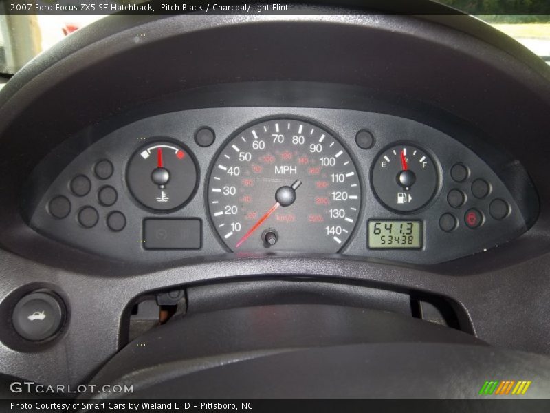 Pitch Black / Charcoal/Light Flint 2007 Ford Focus ZX5 SE Hatchback