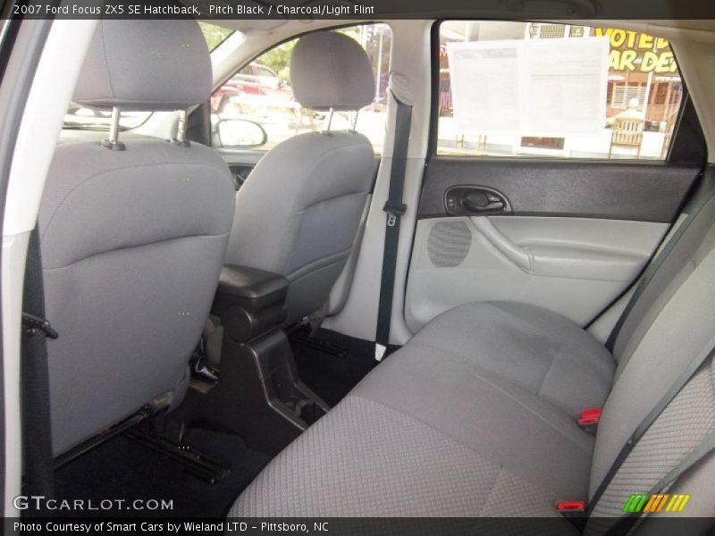 Pitch Black / Charcoal/Light Flint 2007 Ford Focus ZX5 SE Hatchback
