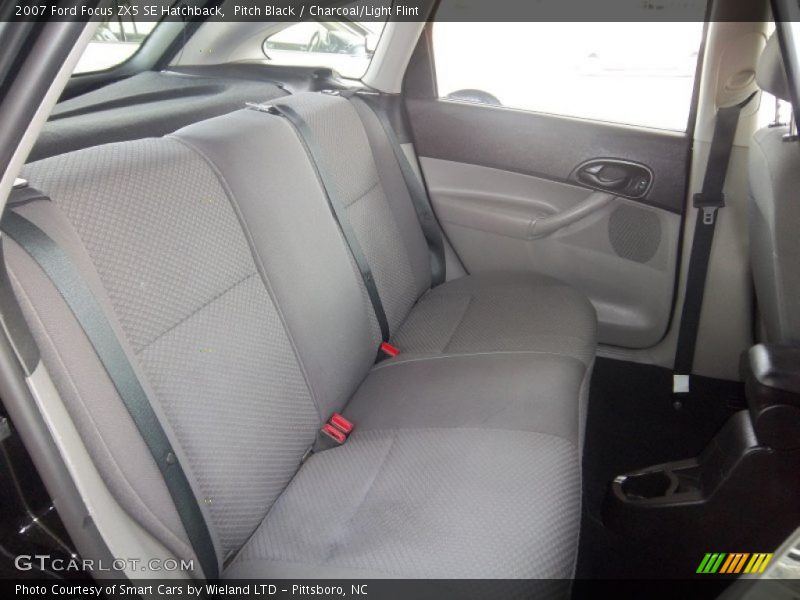 Pitch Black / Charcoal/Light Flint 2007 Ford Focus ZX5 SE Hatchback