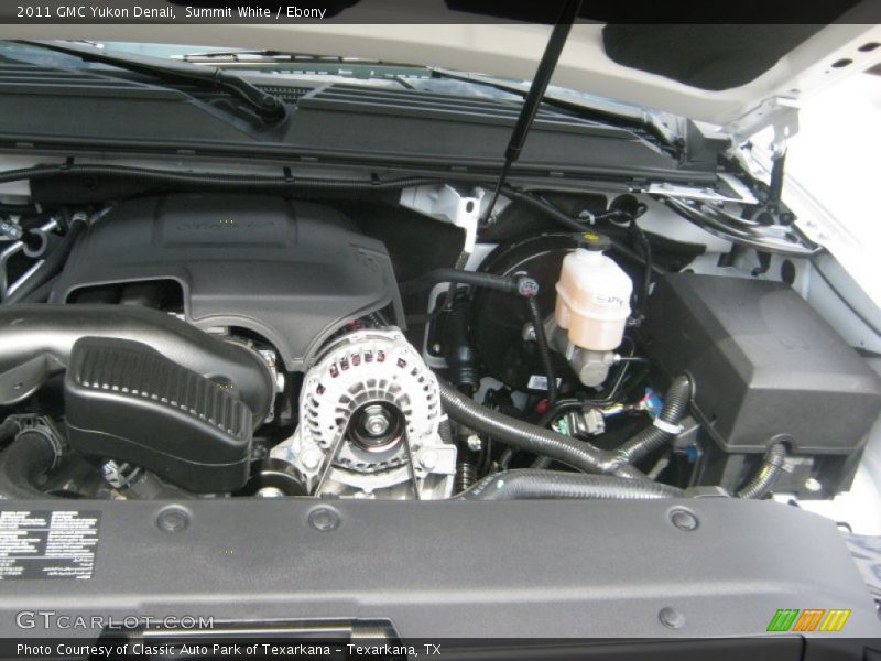 Summit White / Ebony 2011 GMC Yukon Denali
