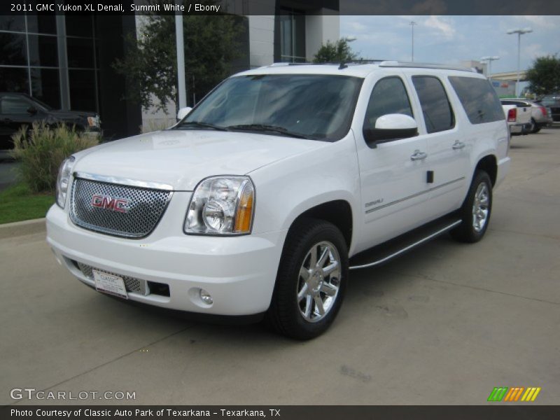 Summit White / Ebony 2011 GMC Yukon XL Denali