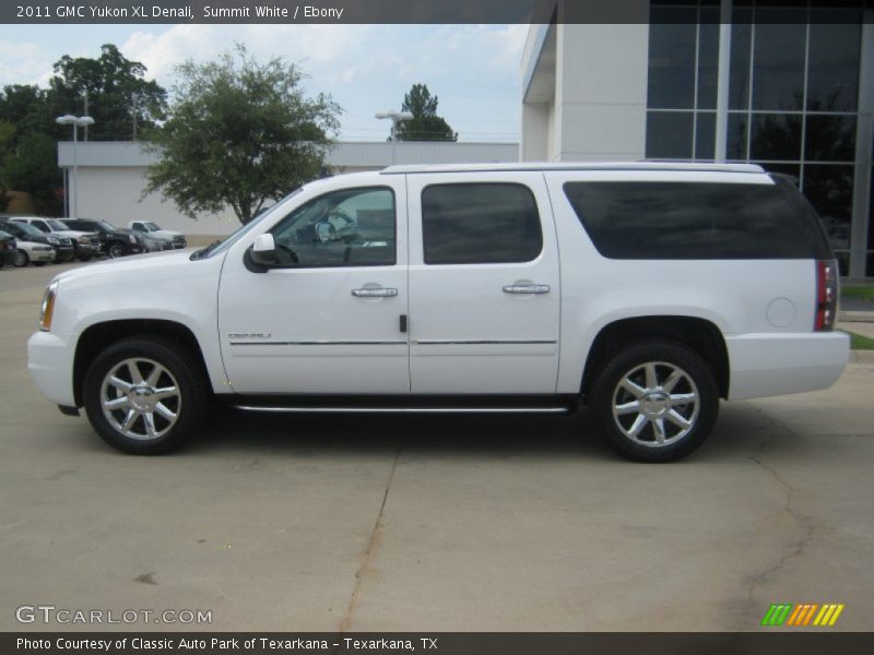 Summit White / Ebony 2011 GMC Yukon XL Denali