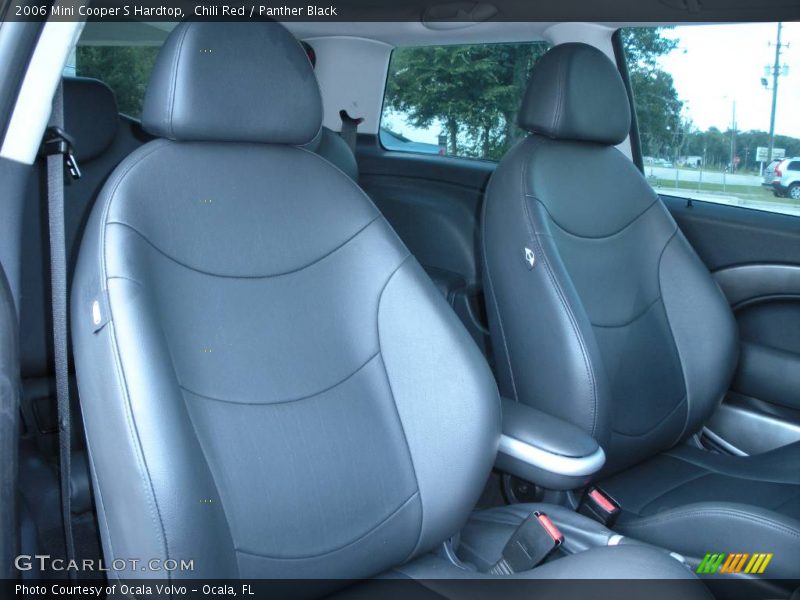 Chili Red / Panther Black 2006 Mini Cooper S Hardtop