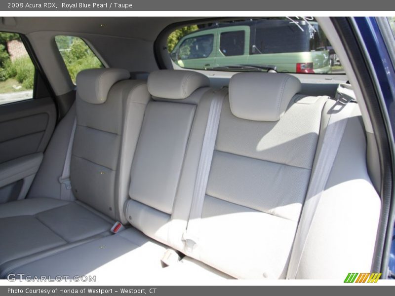 Royal Blue Pearl / Taupe 2008 Acura RDX