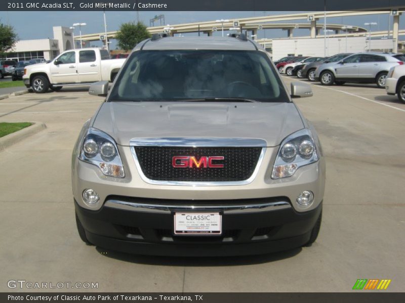 Gold Mist Metallic / Cashmere 2011 GMC Acadia SLT