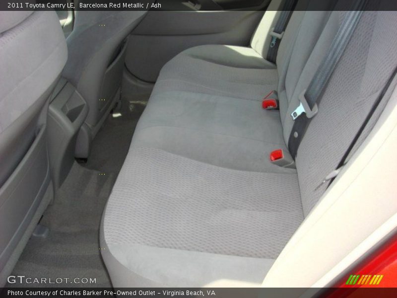 Barcelona Red Metallic / Ash 2011 Toyota Camry LE
