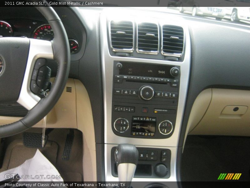 Gold Mist Metallic / Cashmere 2011 GMC Acadia SLT