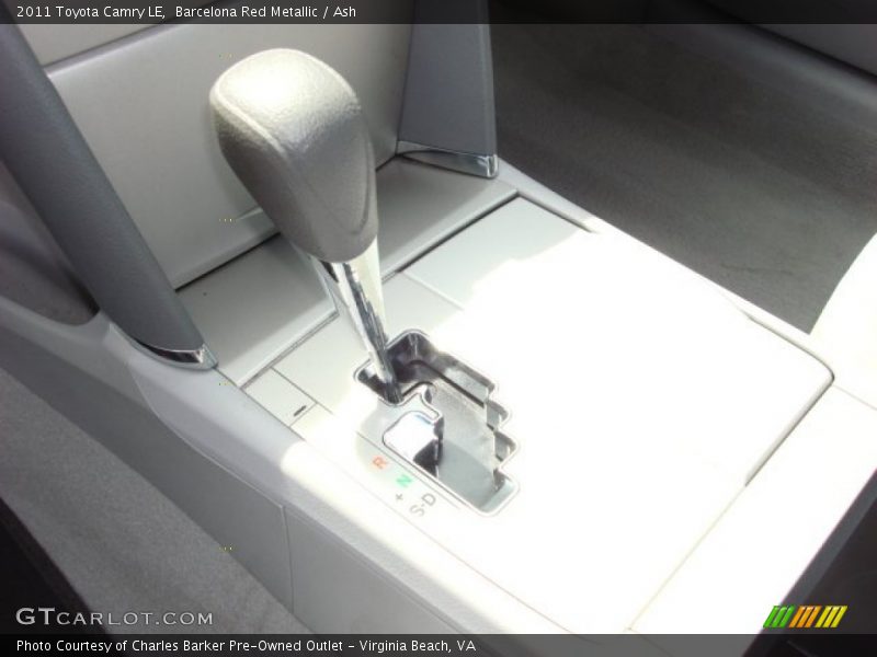 Barcelona Red Metallic / Ash 2011 Toyota Camry LE