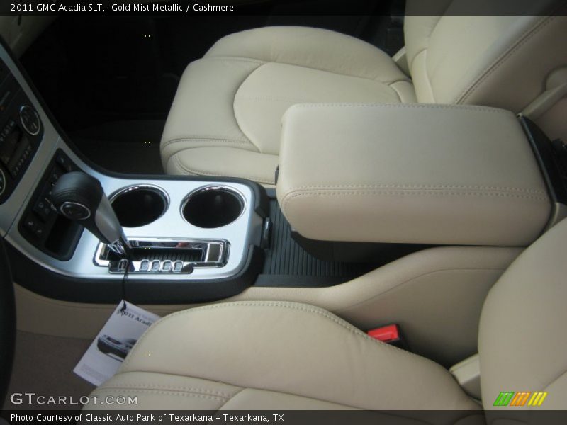 Gold Mist Metallic / Cashmere 2011 GMC Acadia SLT