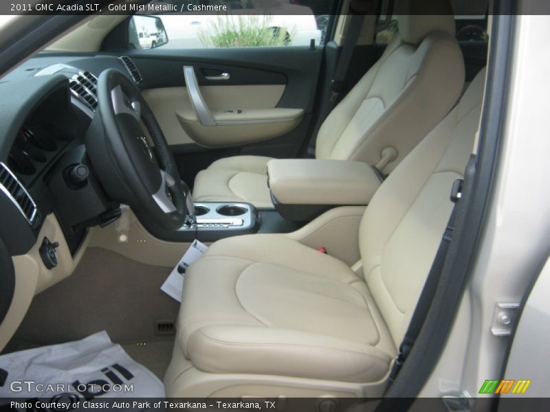 Gold Mist Metallic / Cashmere 2011 GMC Acadia SLT