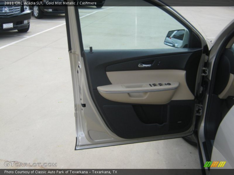 Gold Mist Metallic / Cashmere 2011 GMC Acadia SLT