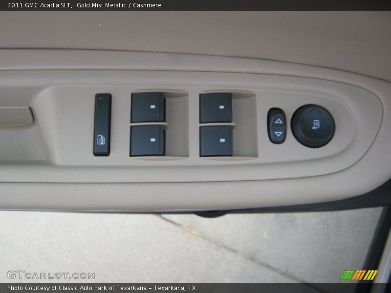 Gold Mist Metallic / Cashmere 2011 GMC Acadia SLT