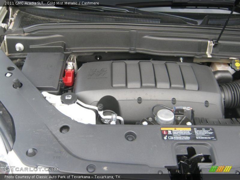 Gold Mist Metallic / Cashmere 2011 GMC Acadia SLT