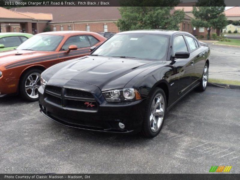 Pitch Black / Black 2011 Dodge Charger R/T Road & Track