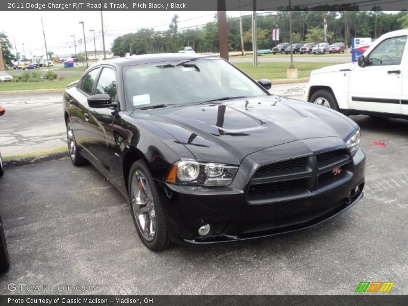 Pitch Black / Black 2011 Dodge Charger R/T Road & Track