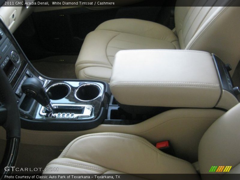 White Diamond Tintcoat / Cashmere 2011 GMC Acadia Denali