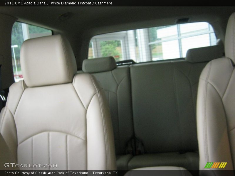 White Diamond Tintcoat / Cashmere 2011 GMC Acadia Denali