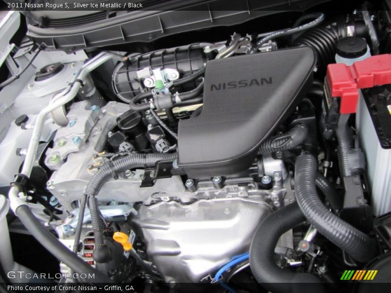 Silver Ice Metallic / Black 2011 Nissan Rogue S