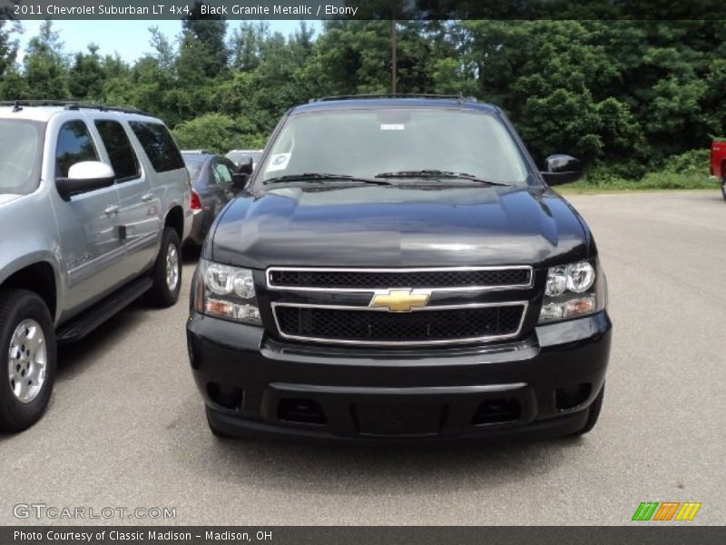 Black Granite Metallic / Ebony 2011 Chevrolet Suburban LT 4x4