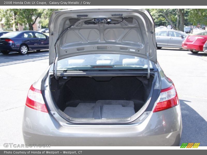 Galaxy Gray Metallic / Gray 2008 Honda Civic LX Coupe