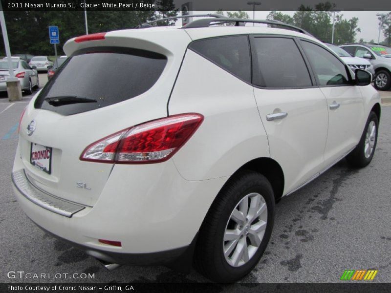 Glacier White Pearl / Beige 2011 Nissan Murano SL