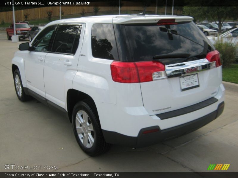 Olympic White / Jet Black 2011 GMC Terrain SLE