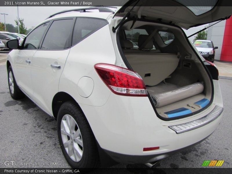 Glacier White Pearl / Beige 2011 Nissan Murano SL