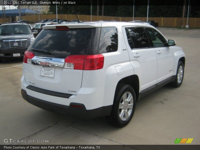 Olympic White / Jet Black 2011 GMC Terrain SLE