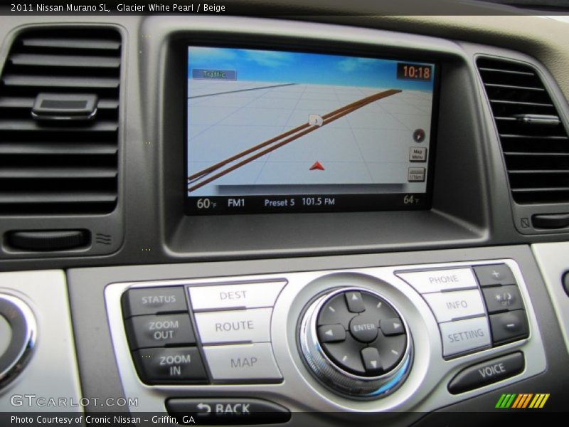 Glacier White Pearl / Beige 2011 Nissan Murano SL