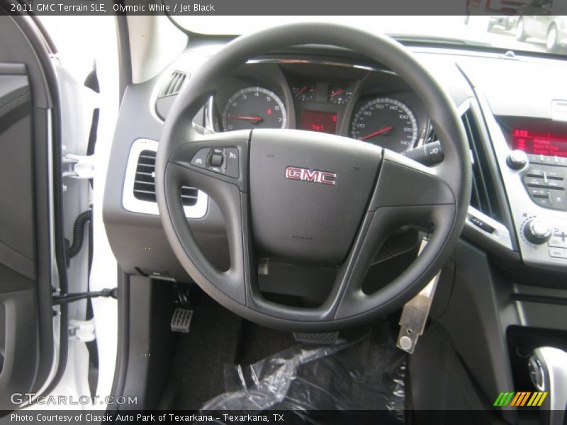 Olympic White / Jet Black 2011 GMC Terrain SLE
