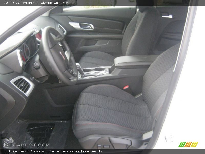 Olympic White / Jet Black 2011 GMC Terrain SLE