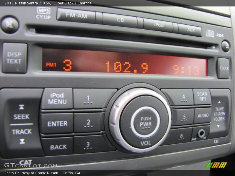 Super Black / Charcoal 2011 Nissan Sentra 2.0 SR