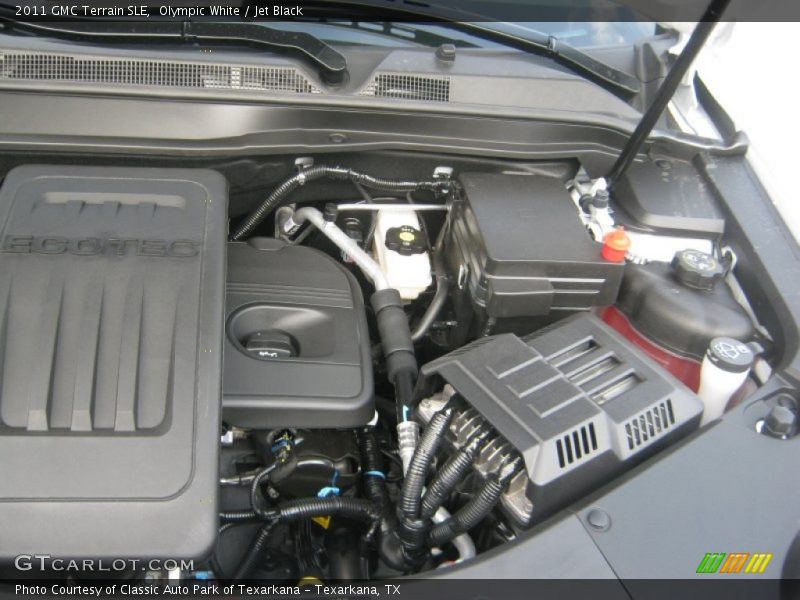 Olympic White / Jet Black 2011 GMC Terrain SLE