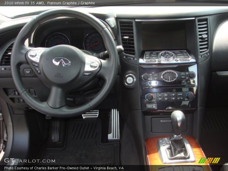 Platinum Graphite / Graphite 2010 Infiniti FX 35 AWD