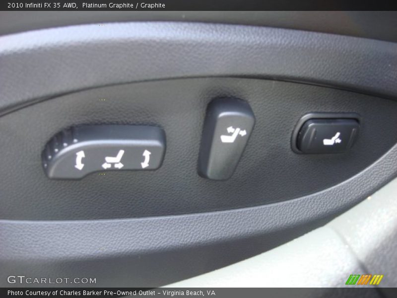 Platinum Graphite / Graphite 2010 Infiniti FX 35 AWD