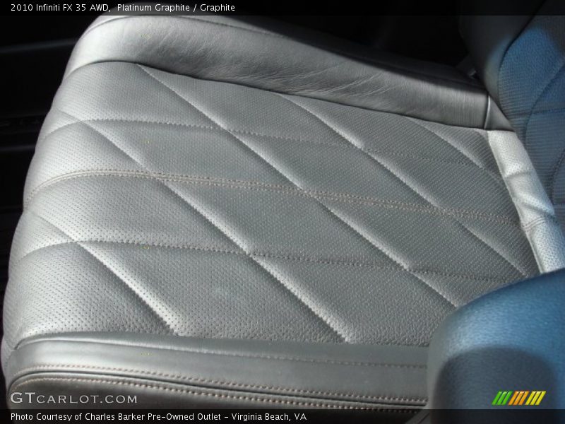 Platinum Graphite / Graphite 2010 Infiniti FX 35 AWD