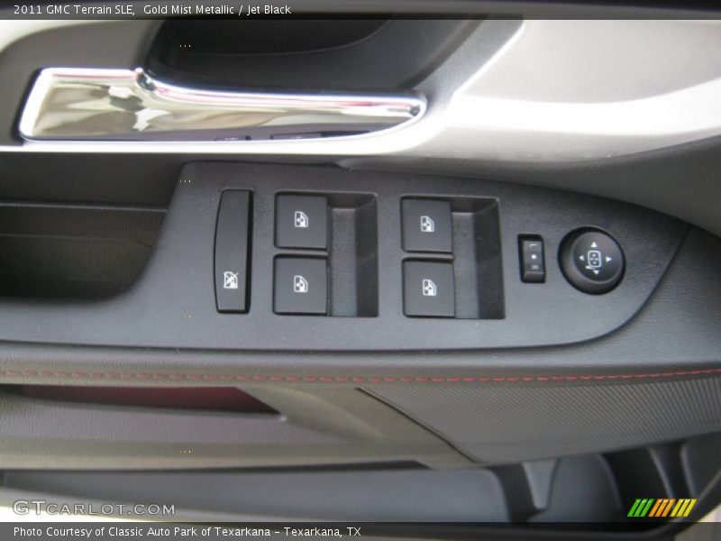 Gold Mist Metallic / Jet Black 2011 GMC Terrain SLE