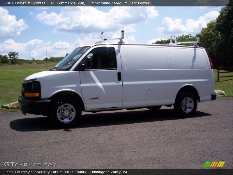 Summit White / Medium Dark Pewter 2004 Chevrolet Express 2500 Commercial Van