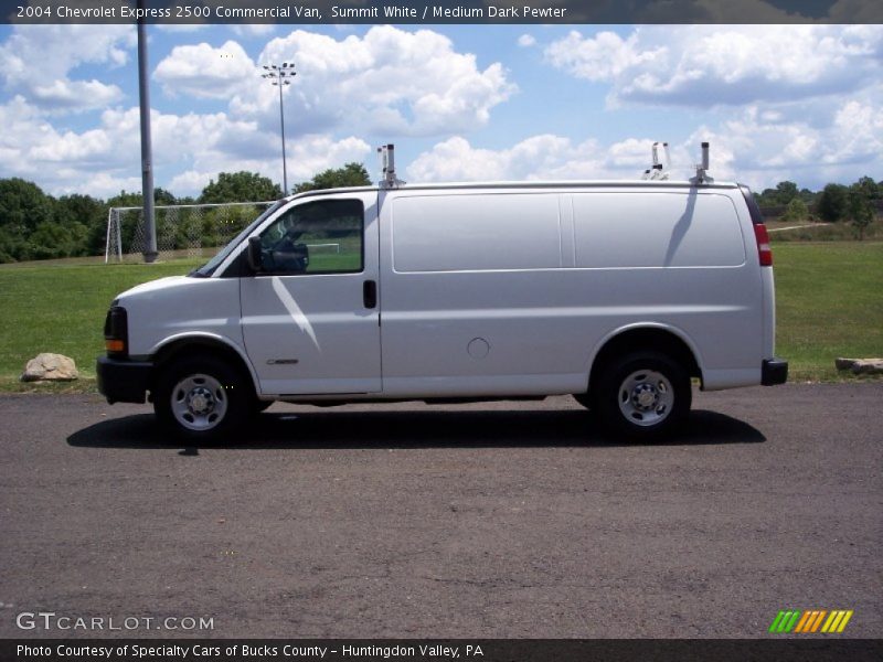 Summit White / Medium Dark Pewter 2004 Chevrolet Express 2500 Commercial Van