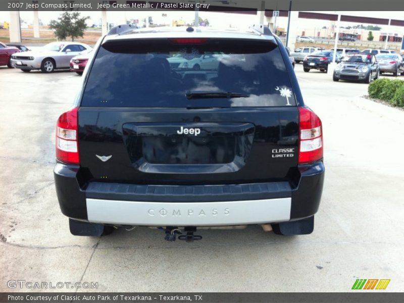 Jeep Green Metallic / Pastel Slate Gray 2007 Jeep Compass Limited