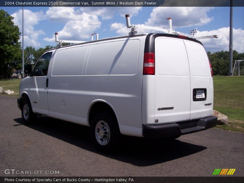 Summit White / Medium Dark Pewter 2004 Chevrolet Express 2500 Commercial Van