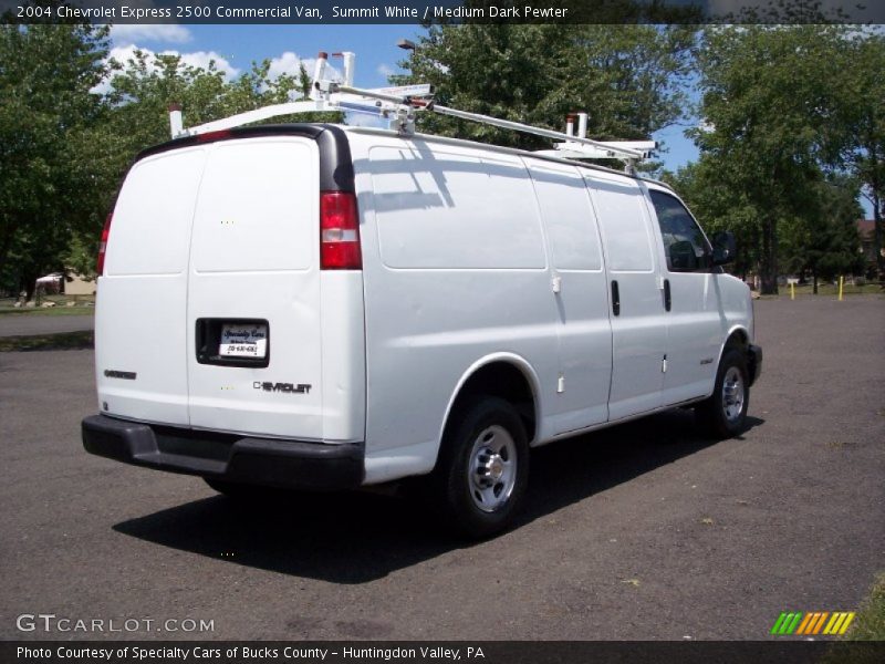 Summit White / Medium Dark Pewter 2004 Chevrolet Express 2500 Commercial Van