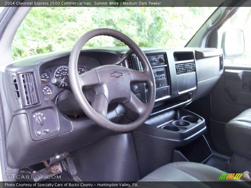 Dashboard of 2004 Express 2500 Commercial Van