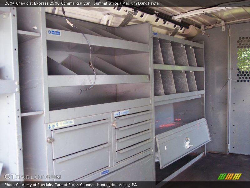 Summit White / Medium Dark Pewter 2004 Chevrolet Express 2500 Commercial Van
