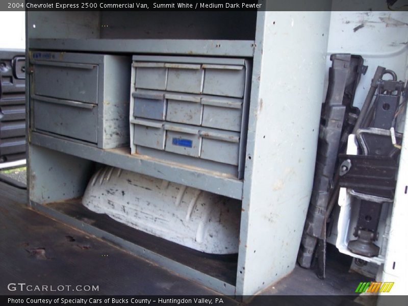 Summit White / Medium Dark Pewter 2004 Chevrolet Express 2500 Commercial Van