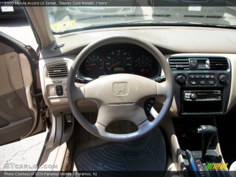 Naples Gold Metallic / Ivory 2000 Honda Accord LX Sedan