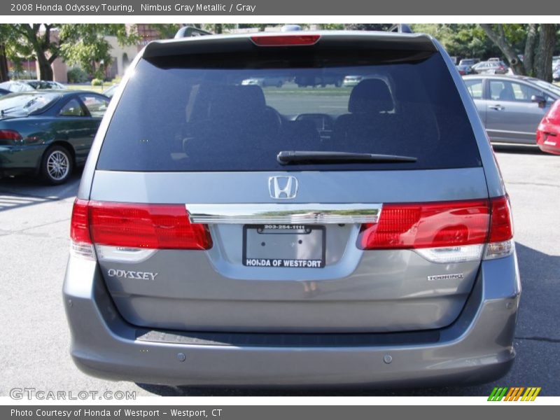 Nimbus Gray Metallic / Gray 2008 Honda Odyssey Touring