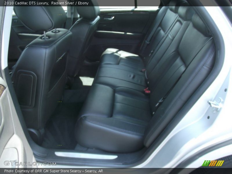 Radiant Silver / Ebony 2010 Cadillac DTS Luxury